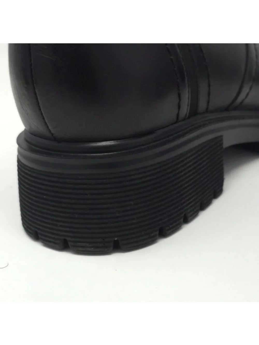 Rockport Black Leather Ankle Booties with Side Zip 9.5M - Picture 8 of 14